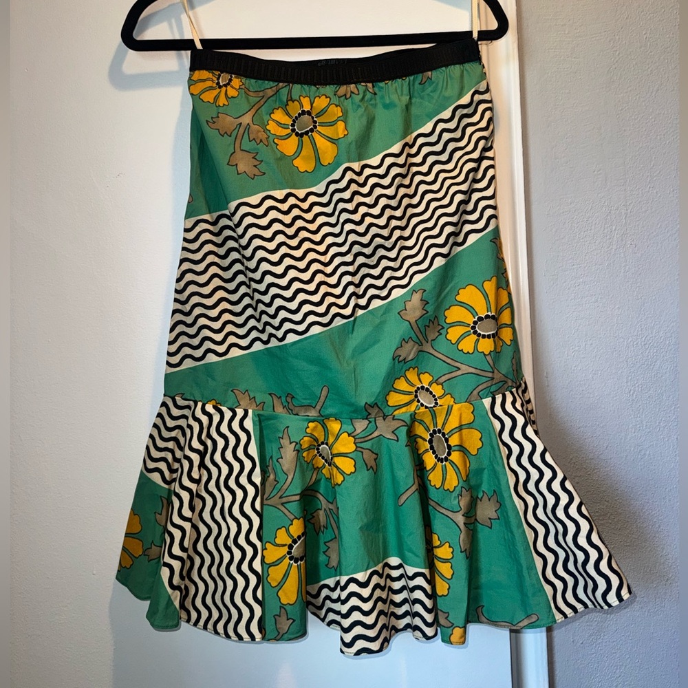 Marni Printed Ruffle Hem Skirt Summer 2012 Edition